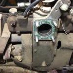 The heat shield was in very bad condition