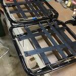 New webbing This was an easier job than expected