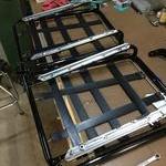 Cleaned rails installed