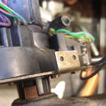 Steering knobs line up with the cancel part of the