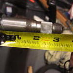 Angle only shows about 3 inch but it was 3 1 8 y