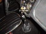 Choke knob when jet levers are fully pulled back