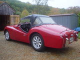 1959 Triumph TR3A Signal Red Tom Morehouse