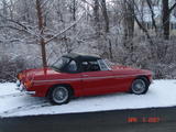 1970 MG MGB Chili Red John Moore