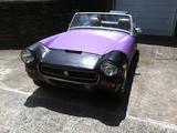 1974 MG Midget MkIII Purple David Bassett