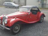 1955 MG TF 1500 MG Red Peter Gilvarry