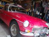 1966 MG MGB MkI Tartan Red RD 9 Bob B