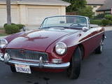 1966 MG MGB Damask Red Douglas Gaither