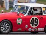 1968 MG Midget Red white John Deikis