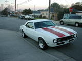 1968 Chevrolet Camaro White Red Spencer B