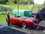 1961 Austin Healey Bugeye Sprite Red John Moore